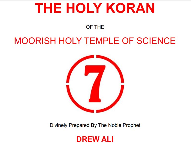 The Holy Koran by Prophet Noble Drew Ali