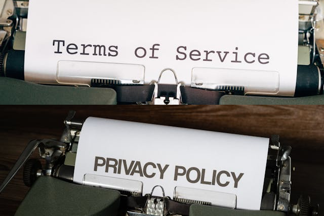 Terms and Privacy by Hakeem Bey