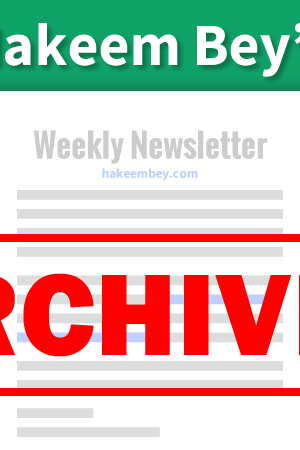 Weekly Newsletters - Archived