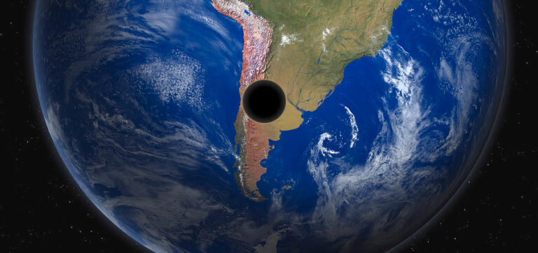 Massive Sinkhole Opens Up In Chile Near Argentina