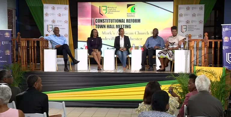Constitutional Reform Town Hall Meeting Reaffirmed Jamaica as British Subjects, Elders Came Prepared