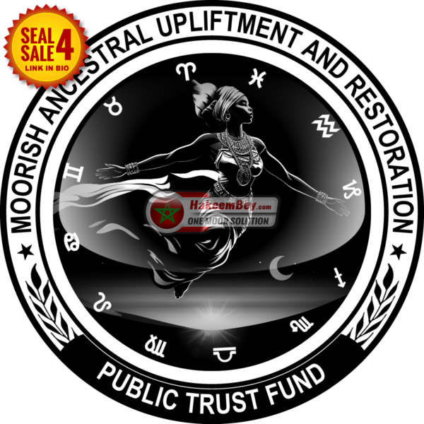 MAUR Public Trust Fund seal design by Hakeem Bey (hakeembey.com)