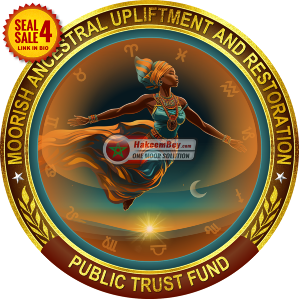 MAUR Public Trust Fund seal design by Hakeem Bey (hakeembey.com)