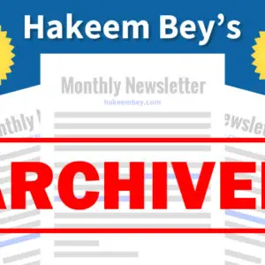 Monthly Newsletter [ARCHIVED]